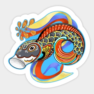 Carp Streamers Sticker